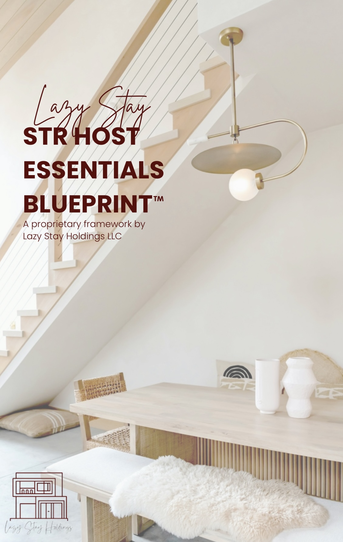 Lazy Stay STR Host Essentials Blueprint cover